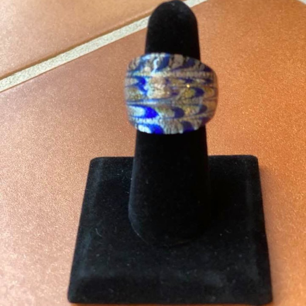 Murano Glass Ring Handblown